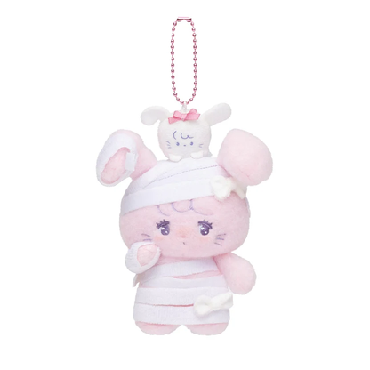 mikko illustrations｜Lil ala mode Mascot Holder /Plush Keychain｜H150 x W105 x D60mm approx.