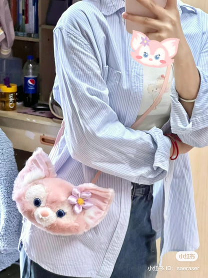 Disney HK｜linabell玲娜贝儿大脸斜挎包/卡包位