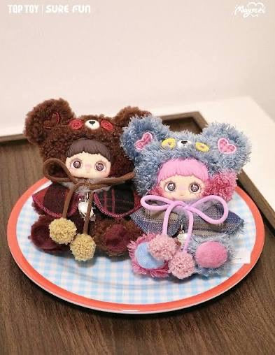 MayMei Tiny Bear Cookie Series Vinyl Plush Doll Blind Box