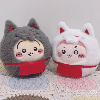 Chiikawa｜Fushimi store exclusive Inari Daruma stuffed Plush Dolls/Plush Toy｜H125 x W115 approx. x D130 mm