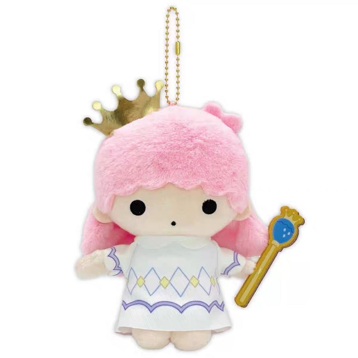 Sanrio｜Character Fragaria Memories Knight Mascot Holder /Plush Keychain｜15×12×9cm approx.