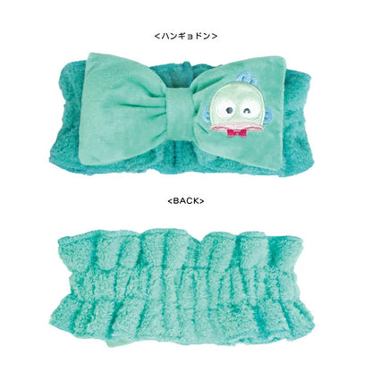Sanrio｜吸水速干柔软发带/洗脸用发箍｜W24 x H7cm