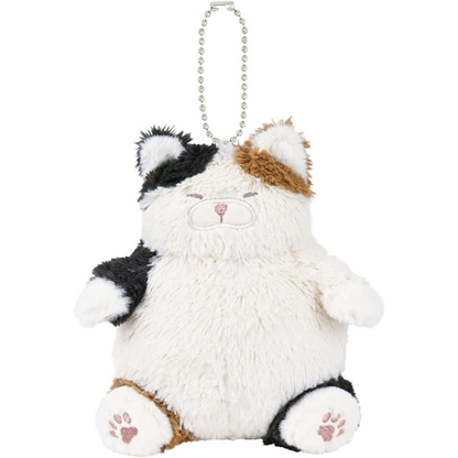 LIV HEART｜Cat Affirmation Mascot Panda Mascot Holder /Plush Keychain｜ 10 x 9 x 14.5 cm approx.