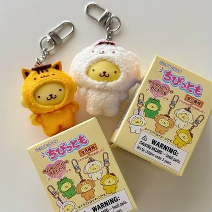 Sanrio｜chibittomo Pompompurin 3Oth ANNIVERSARY Mascot Charm mystery bag/blind box/All 8 types｜1pc