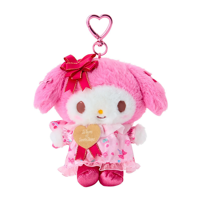 Sanrio｜55th Anniversary Wrapping Paper Mascot Holder /Plush Keychain｜15.7 x 11.7 x 7.0cm approx.