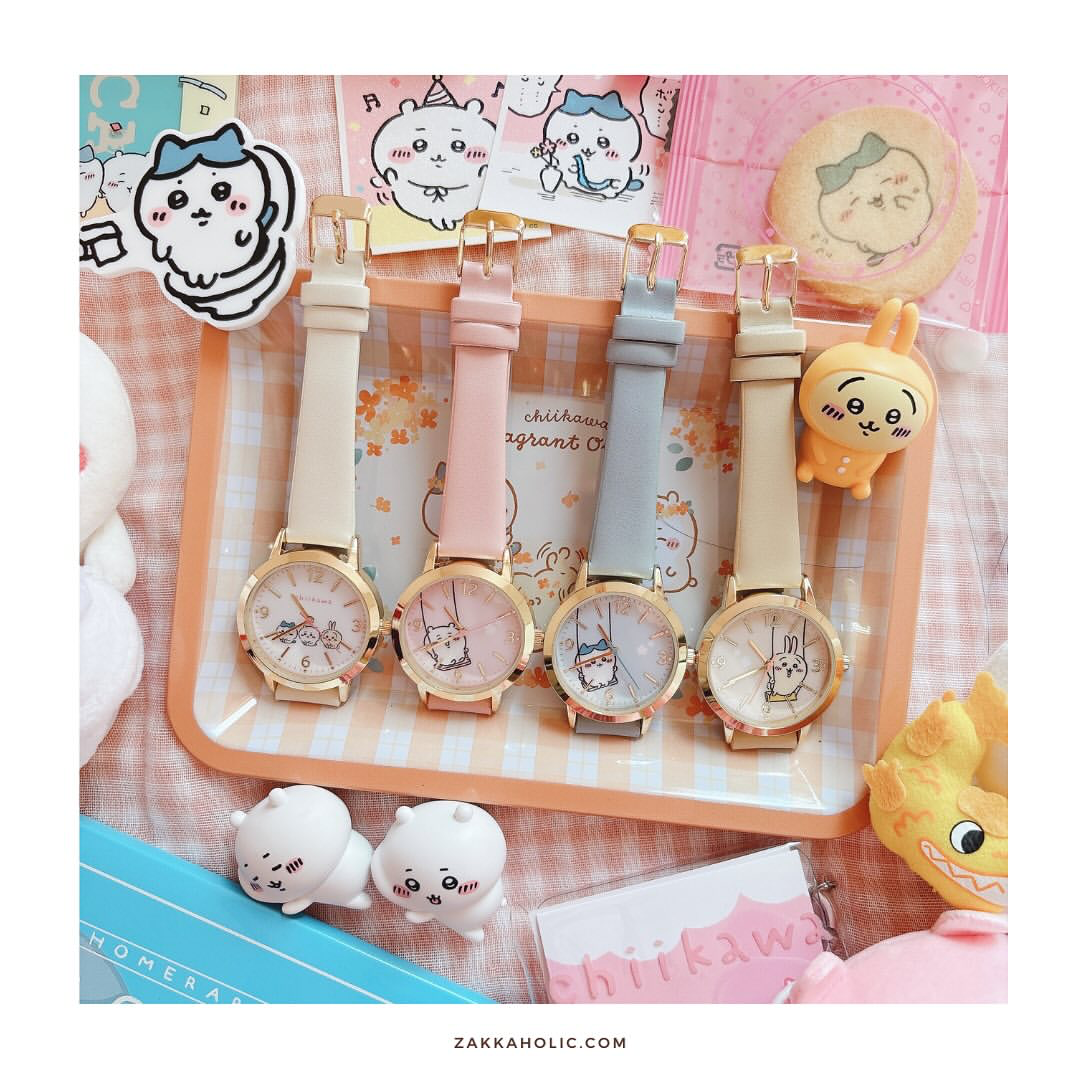 Chiikawa 吉伊卡哇｜角色可爱时针表｜约H218×W34×D8mm