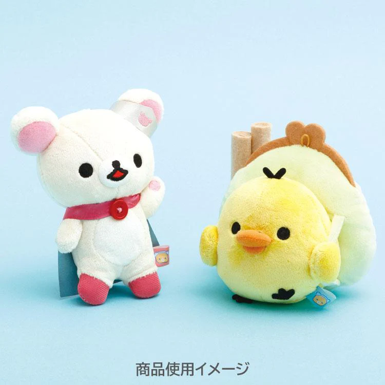 Rilakkuma｜Gaming Adventurer Mascot Holder /Plush Keychain｜110×115×100mm approx.
