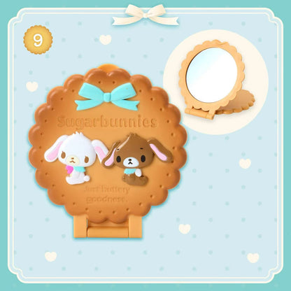 Sanrio｜Sugarbunnies Biscuit Design Series Mirror｜W8.3 x D1.1 x H9cm approx.