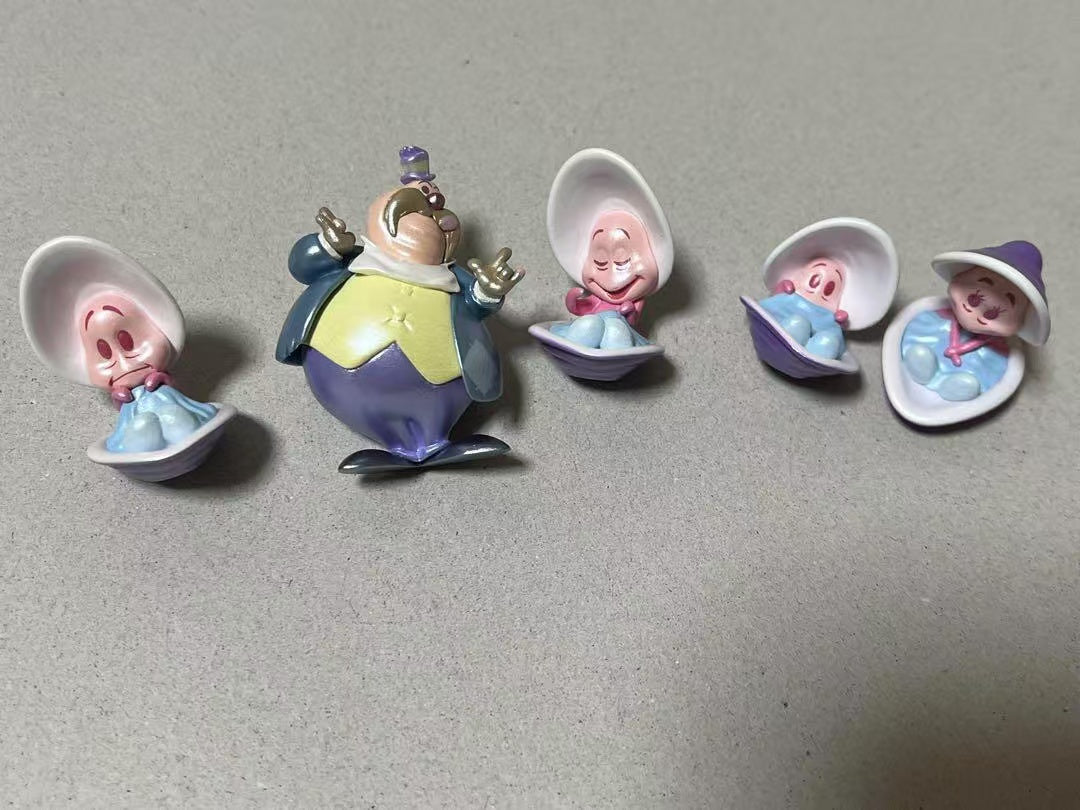 Disney｜Aurora Young OysterCollection -Young Oyster &amp;Walrus mystery bag/blind box/All 6 types｜1pcs