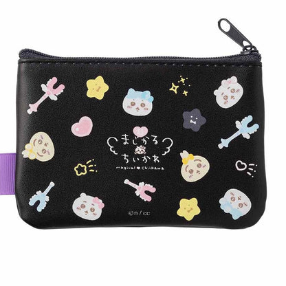 Chiikawa 吉伊卡哇｜超魔法少女/小魔仙系列正反不同图案零钱包/收纳包/2只组｜各約H85×W125×D10mm