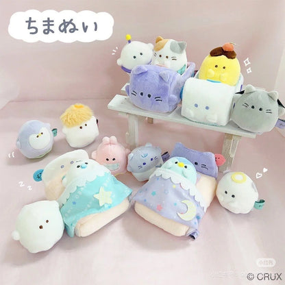 Nico Nui｜幽幽家族磁吸毛绒玩偶挂件/包挂/1对｜约H140×W130×D70