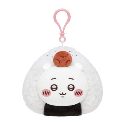 chiikawa｜Onigiri Mascot Holder /Plush Keychain｜H100 x W120 x D90 mm approx.