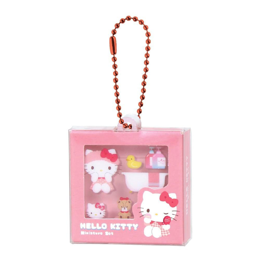 Sanrio｜Package Style Miniature Keychain/Keyring｜H23 x W14 x D11(cm) approx.