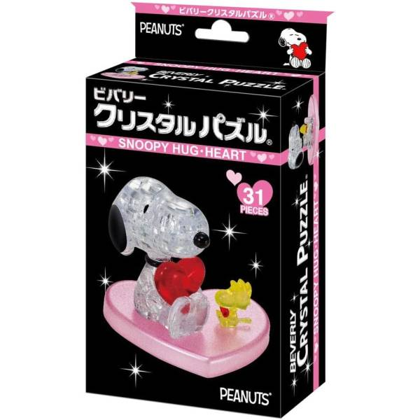 Snoopy｜Beverly Crystal 3D Puzzle ｜ 95×175×48mm approx.