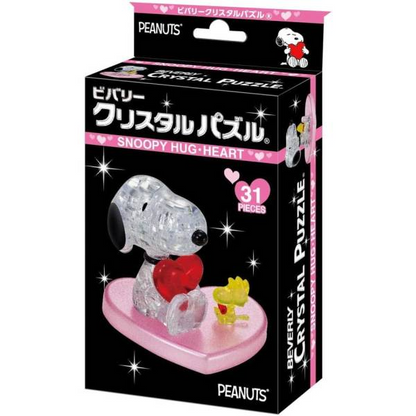Snoopy｜Beverly Crystal 3D Puzzle ｜ 95×175×48mm approx.