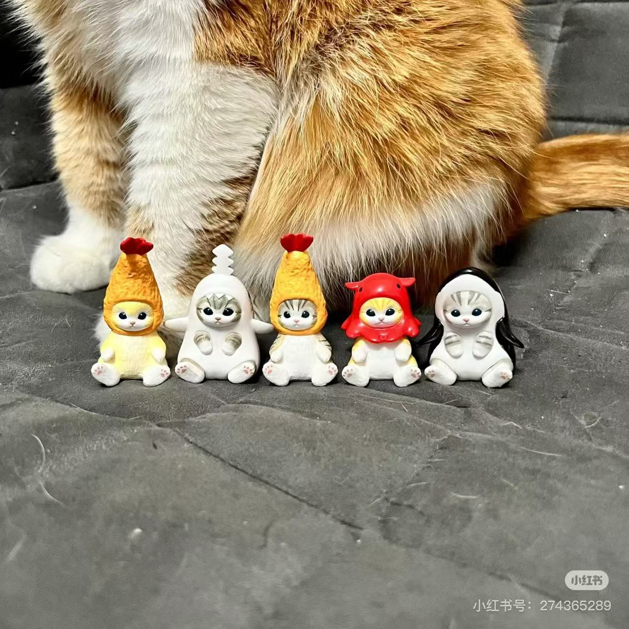 Mofusand｜Cutie Cats in Shark Costume Vol.2 mystery bag/blind box/All 5 types｜1pcs
