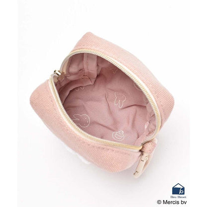 Miffy｜Lunlunsagara Mini Pouch with Carabiner｜W8×H8×D4cm approx.