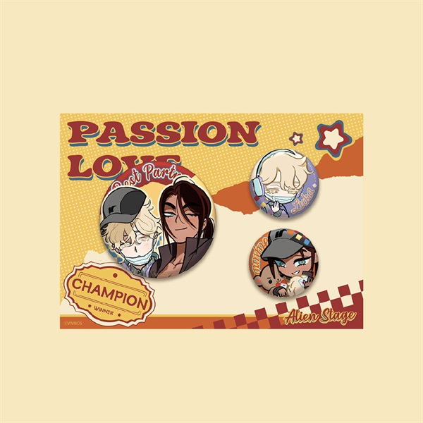 Alien Stage｜Partner Series Can Badge Set
