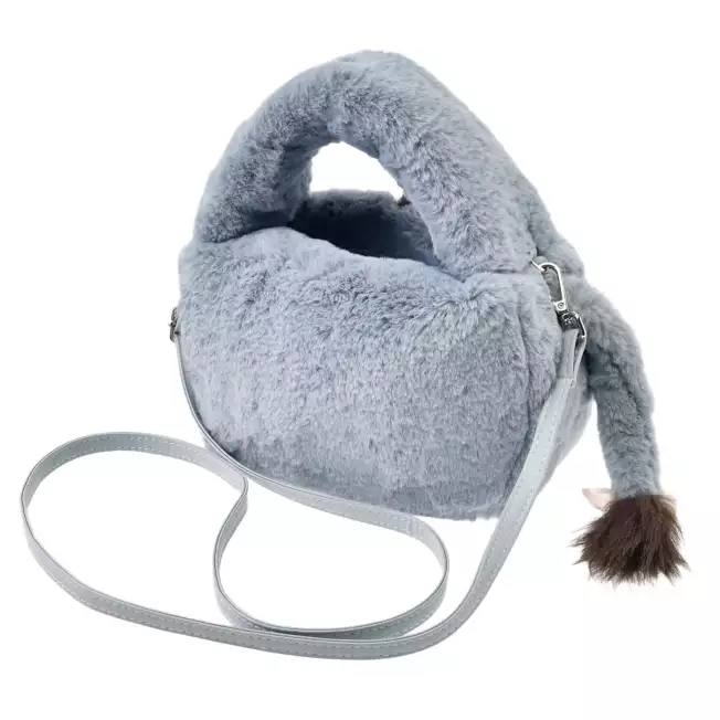 Disney迪士尼｜WINTER PARK FASHION 2 way Handbag东迪冬日限定毛茸茸两用斜挎包/手提包/收纳包｜约高13×寬23×深14（cm）