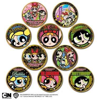Powerpuff Girls｜Gold Badge mystery bag/blind box/All 10 types｜1pcs