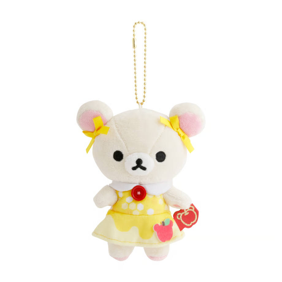 【limit 1】Rilakkuma｜Honey Exploration Team Mascot Holder /Plush Keychain｜W105×H140×D60(mm) approx.