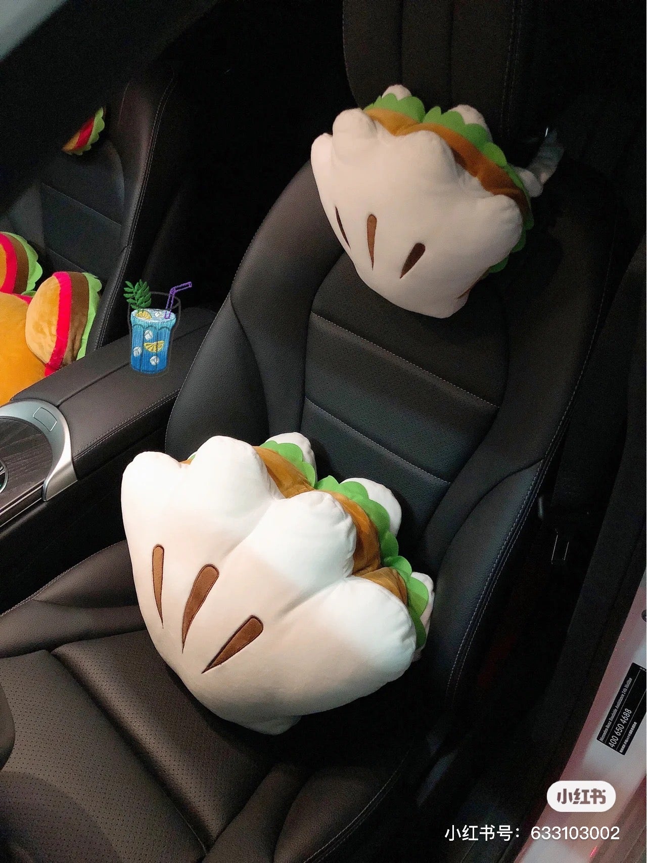 Disney迪士尼｜超可爱mochi手手汉堡抱枕