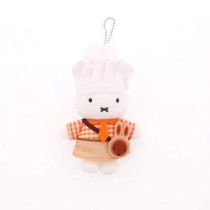 Miffy Bakery｜Kitchen Limited Roasted Bread Mascot Holder /Plush Keychain｜17x15x5cm approx.