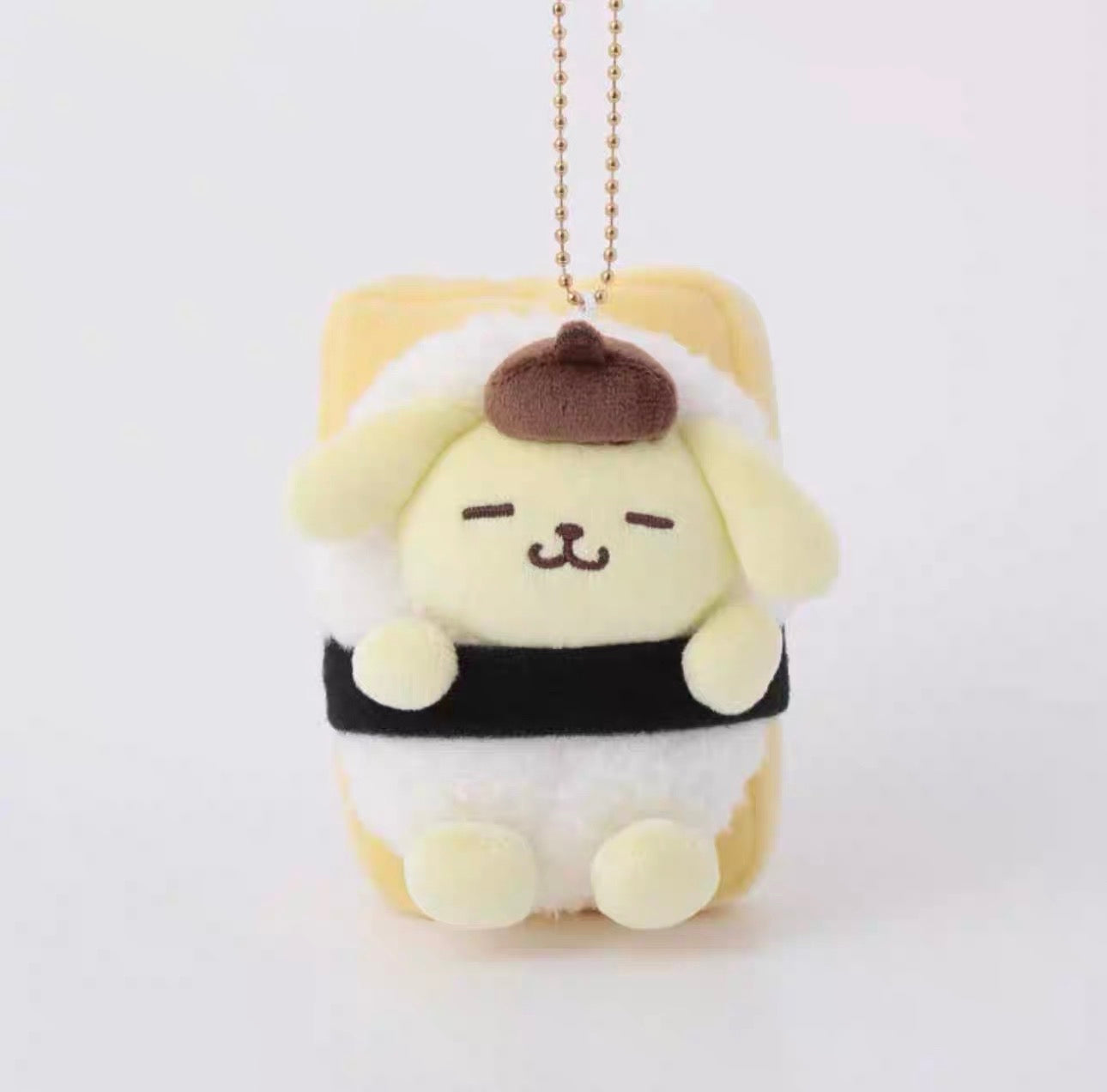 Sanrio｜Kthings Pom Pom Purin Mascot Holder /Plush Keychain｜H12cm approx.