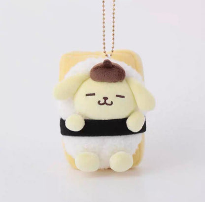 Sanrio｜Kthings Pom Pom Purin Mascot Holder /Plush Keychain｜H12cm approx.