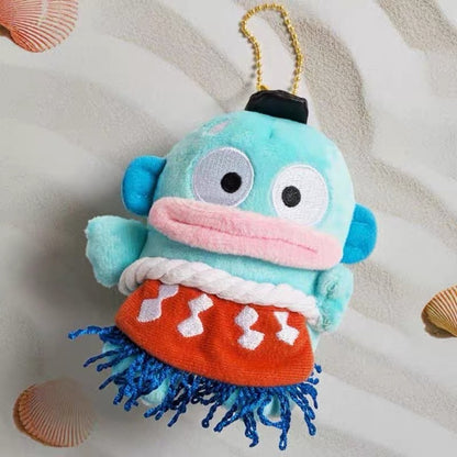 Sanrio｜Hangyodon 40th Anniversary Limited Series Mascot Holder /Plush Keychain｜H22cm Approx.