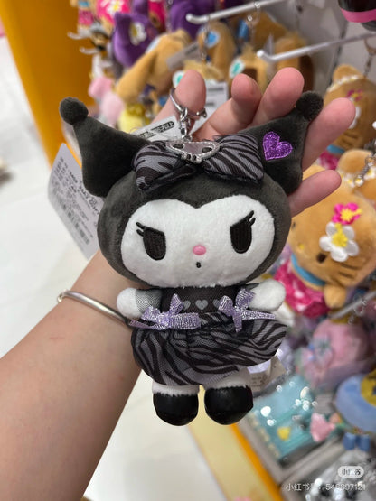 Sanrio｜Monotone Animal Mascot Holder /Plush Keychain｜11×7.5×15.5cm approx.