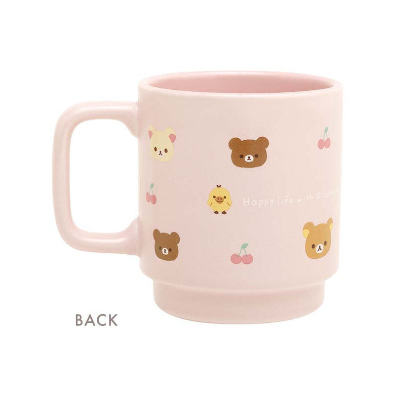 Rilakkuma轻松熊｜马克杯/可做对杯/杯底有熊头｜约90 x 80 mm