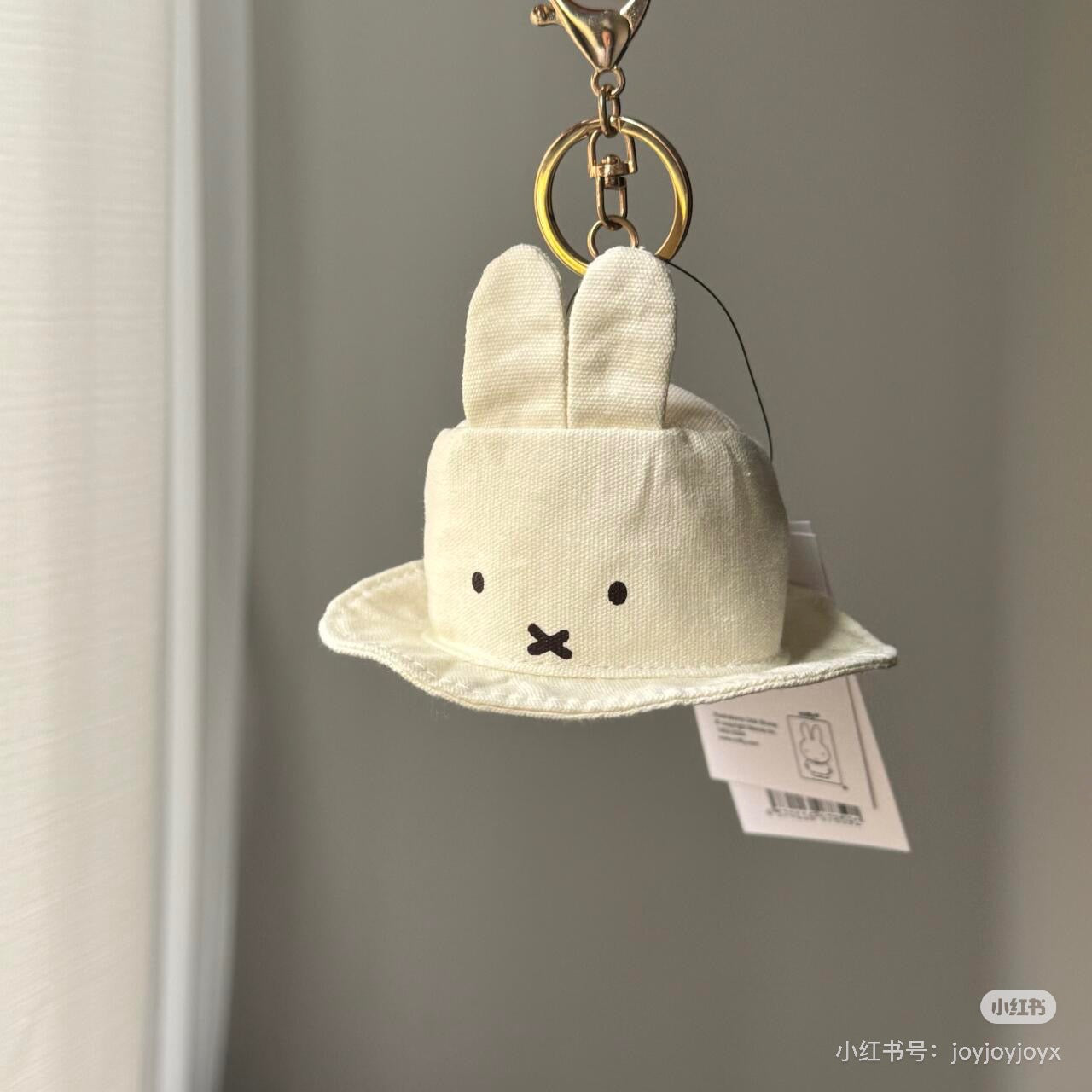 Miffy｜ Mini Hat Keychain Charm｜Φ7×H3.4cm approx.
