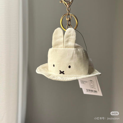 Miffy｜ Mini Hat Keychain Charm｜Φ7×H3.4cm approx.