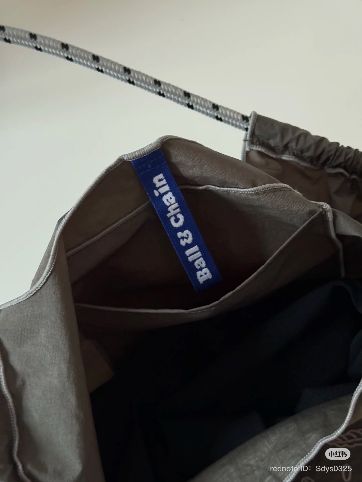 Blue bottle coffee｜ball&amp;chain Collaborate foldable Eco Bag｜L / H45cm