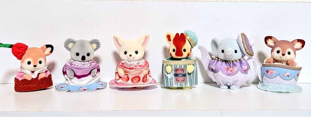 SylvanianFamilies｜Tea-Time mystery bag/blind box/All 6 types｜1pcs