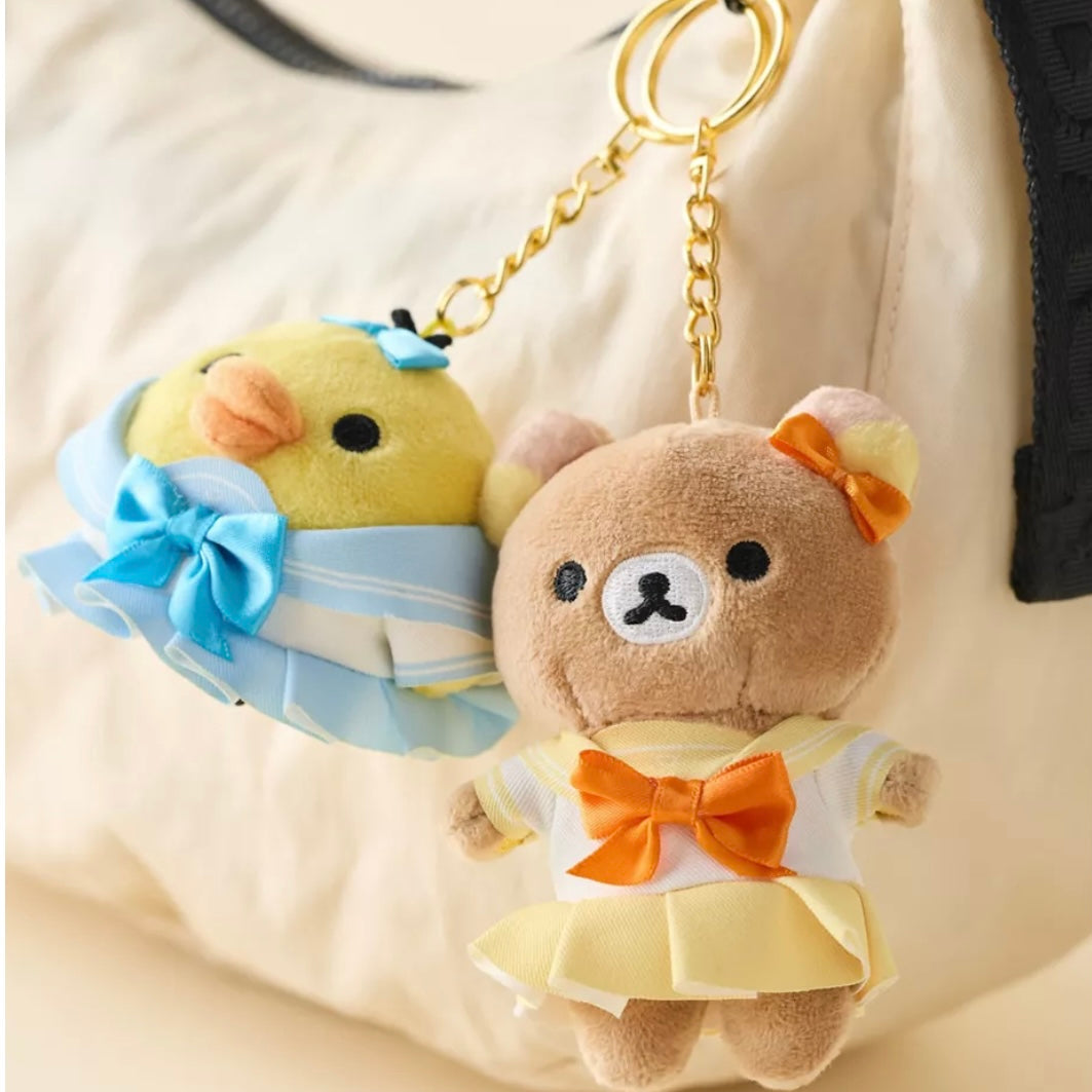 Rilakkuma｜JK style School Uniform keychain blind box/All 4 types｜1pcs
