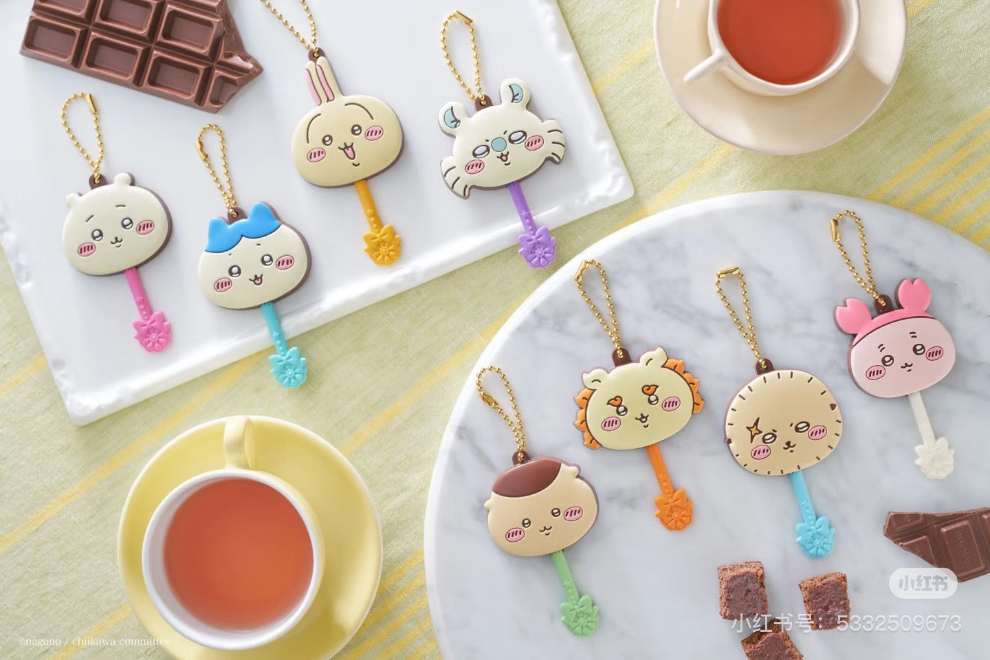 chiikawa｜Bandai Candy Chiikawa Miniature Chocolate Charm Chocolate Snack mystery bag/blind box/All 8 types｜1pcs