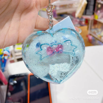 Sanrio三丽鸥｜3d人物系列大脸爱心球挂件｜约8×4.5×7cm