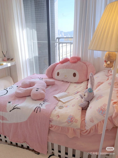 Sanrio三丽鸥｜ Big Face Cushion 超柔软巨型超大号脸型抱枕/靠垫｜ 约75 x 58 x 20cm