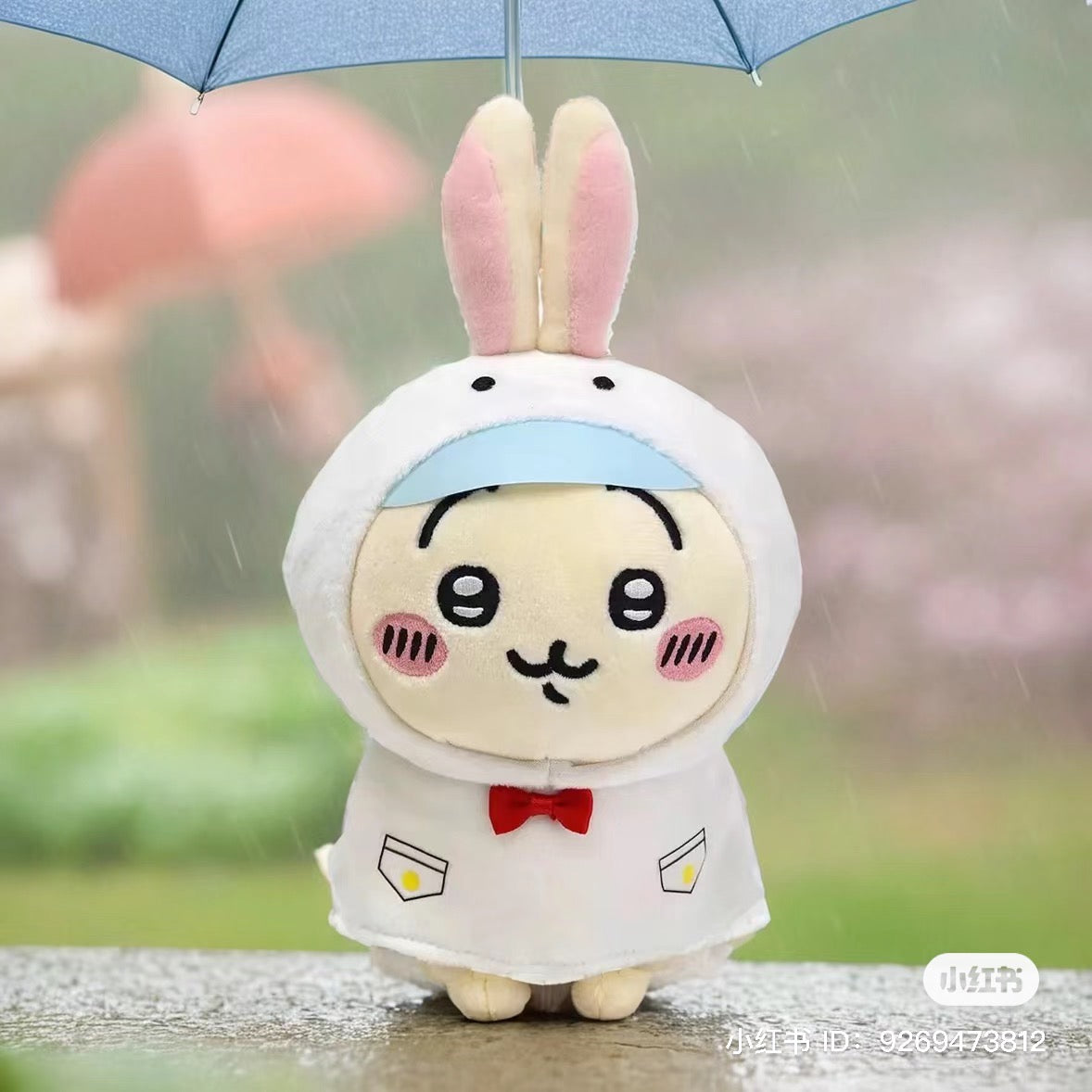 Chiikawa 吉伊卡哇｜雨衣公仔/玩偶/还有防水小帽檐