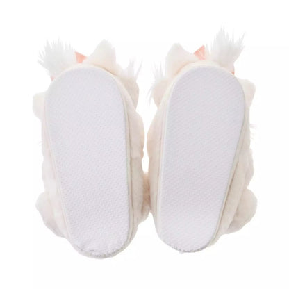 Disney ｜ Plush Slippers - Marie / Sleeping Interior Animal东迪甜美玛丽猫保暖拖鞋｜约23-25