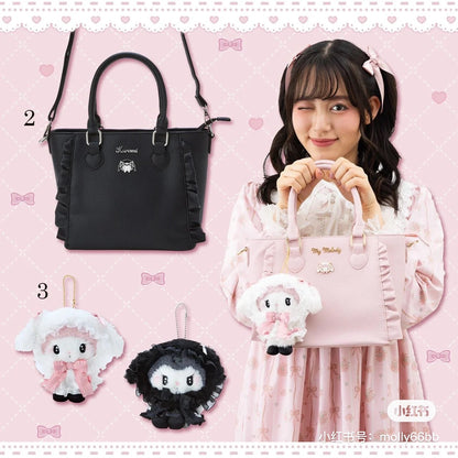 Sanrio｜第三代暗黑地雷限定毛绒挂件｜约15 x 7 x 14 cm