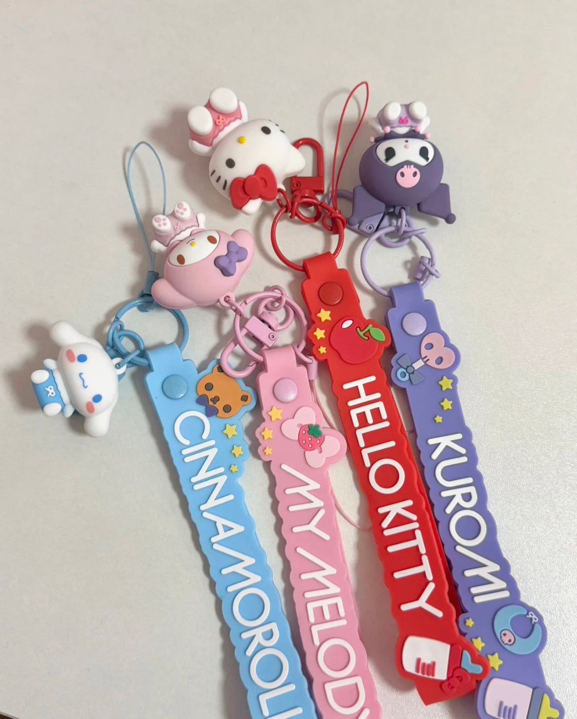 Sanrio｜3D Mascot Hand Strap｜4×3.5×4cm approx.
