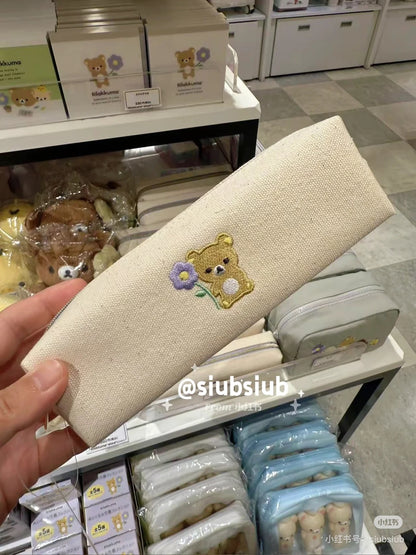 Rilakkuma｜Basic Rilakkuma Flower Pen Pouch ｜100×160×80mm approx.
