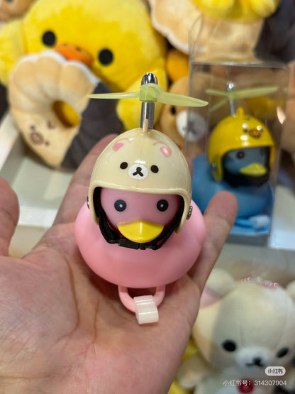 Rilakkuma｜Characters Cycling Duck Mascot ｜ H90 x W55 x D80mm approx.