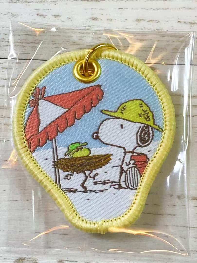Snoopy｜Peanuts Secret Patch Keychain/Keyring mystery bag/blind box/All 10 types｜1pcs