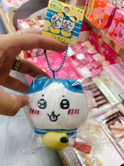 Chiikawa｜Lemon Mascot Holder /Plush Keychain｜H10cm approx.