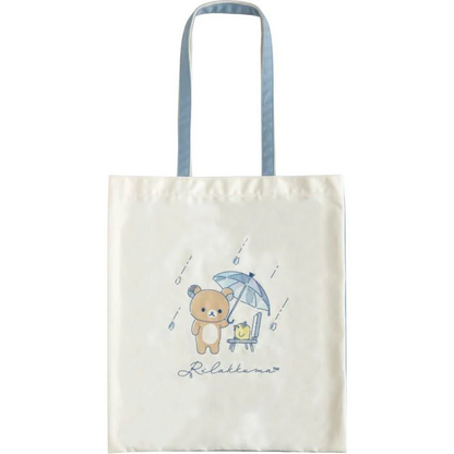 Rilakkuma｜Rainy Day to Sunny Tote bag｜400×350mm