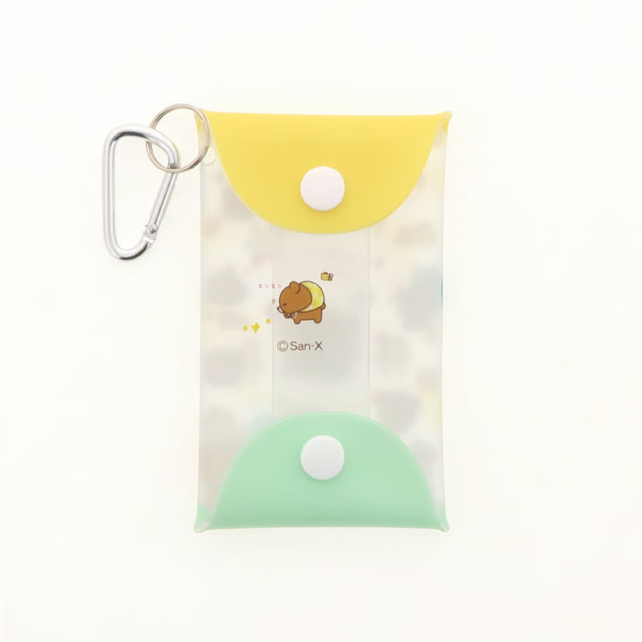 Rilakkuma｜Honey Exploration Team Clear multi-case｜W120 x H70mm approx.